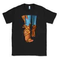 Black Leopard heels black fashion girl Classic Tee - RanaPortraitStore