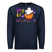 Navy my 1st halloween Premium Sweatshirt - CowhideDigitalArt