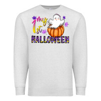 Oatmeal Heather my 1st halloween Premium Sweatshirt - CowhideDigitalArt