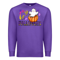 Purple my 1st halloween Premium Sweatshirt - CowhideDigitalArt