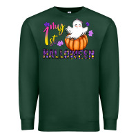 Sports Green my 1st halloween Premium Sweatshirt - CowhideDigitalArt