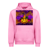 Fuchsia Pink halloween jack o'lantern tumbler Urban Hoodie - Jasminsmagicworld