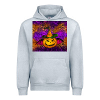Heather Grey halloween jack o'lantern tumbler Urban Hoodie - Jasminsmagicworld