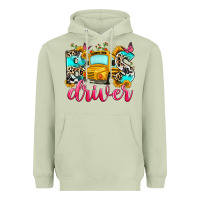 Matcha bus driver Heavyweight Hoodie - Zillion Design Studio