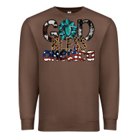 Chestnut god bless america Premium Sweatshirt - SublimationCraftShop