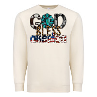 Sandshell god bless america Premium Sweatshirt - SublimationCraftShop