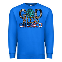 True Royal god bless america Premium Sweatshirt - SublimationCraftShop