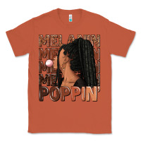 Copper Melanin poppin' afro woman Classic Tee - RanaPortraitStore