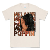 Natural Melanin poppin' afro woman Classic Tee - RanaPortraitStore