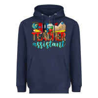 Navy teacher assistant Heavyweight Hoodie - Zillion Design Studio