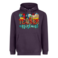 Plum teacher assistant Heavyweight Hoodie - Zillion Design Studio