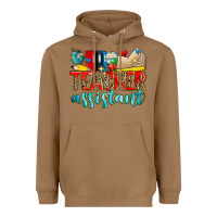 Toasted Coconut teacher assistant Heavyweight Hoodie - Zillion Design Studio