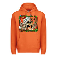 Carrot Christmas happy skeleton Premium Hoodie - Jasminsmagicworld