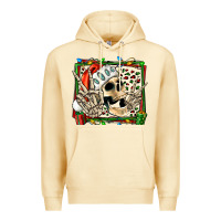 Pina Colada Christmas happy skeleton Premium Hoodie - Jasminsmagicworld