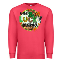 Cardinal One lucky mama  St. Patricks Day Premium Sweatshirt - Neo Western