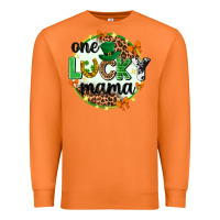Carrot One lucky mama  St. Patricks Day Premium Sweatshirt - Neo Western