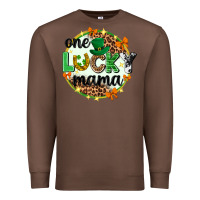 Chestnut One lucky mama  St. Patricks Day Premium Sweatshirt - Neo Western
