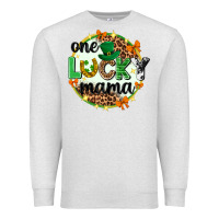 Oatmeal Heather One lucky mama  St. Patricks Day Premium Sweatshirt - Neo Western