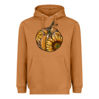 Meerkat sunflower pumpkin Heavyweight Hoodie - RanaPortraitStore