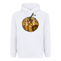White sunflower pumpkin Heavyweight Hoodie - RanaPortraitStore