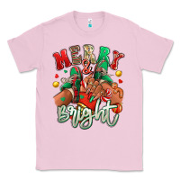 Bubblegum Pink Merry and bright black girl sneakers Classic Tee - RanaPortraitStore