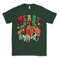 Sports Green Merry and bright black girl sneakers Classic Tee - RanaPortraitStore