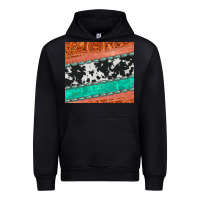 Black western turquoise gemstone cowhide  leather tumbler Urban Hoodie - Jasminsmagicworld