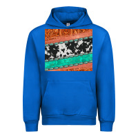 Cobalt western turquoise gemstone cowhide  leather tumbler Urban Hoodie - Jasminsmagicworld