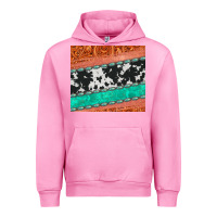 Fuchsia Pink western turquoise gemstone cowhide  leather tumbler Urban Hoodie - Jasminsmagicworld