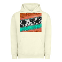 Pigment Pistachio western turquoise gemstone cowhide  leather tumbler Urban Hoodie - Jasminsmagicworld