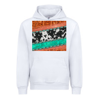 White western turquoise gemstone cowhide  leather tumbler Urban Hoodie - Jasminsmagicworld