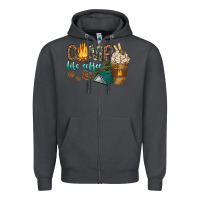 Smoke camp life coffee with coffee cup Zipper Hoodie - texasbilliewilder