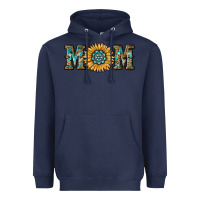 Navy sunflower mom Heavyweight Hoodie - RanaPortraitStore