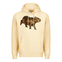 Pina Colada Capybara Premium Hoodie - LillyAllenDesigns