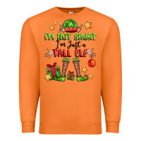 Carrot im not  im just a tall elf Premium Sweatshirt - FaDigitalArtStudio