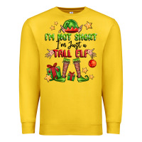 Lemon im not  im just a tall elf Premium Sweatshirt - FaDigitalArtStudio