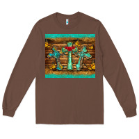 Chestnut crosses tumbler Long Sleeve Tee - BarkalooDesign