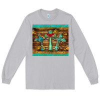 Moon Dust crosses tumbler Long Sleeve Tee - BarkalooDesign