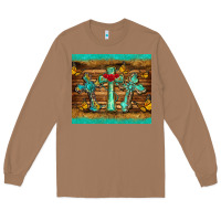Toasted Coconut crosses tumbler Long Sleeve Tee - BarkalooDesign