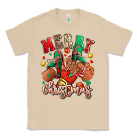 Mushroom Merry Christmas black girl sneakers Classic Tee - RanaPortraitStore