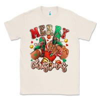Natural Merry Christmas black girl sneakers Classic Tee - RanaPortraitStore