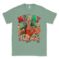Sage Merry Christmas black girl sneakers Classic Tee - RanaPortraitStore