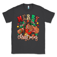 Smoke Merry Christmas black girl sneakers Classic Tee - RanaPortraitStore