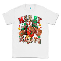 White Merry Christmas black girl sneakers Classic Tee - RanaPortraitStore