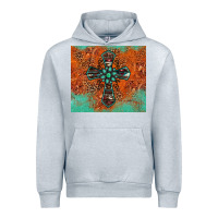 Heather Grey western cross tumbler Urban Hoodie - Jasminsmagicworld