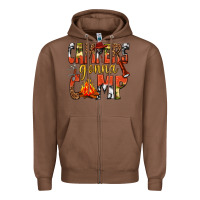 Chestnut campers gonna camp western Zipper Hoodie - texasbilliewilder