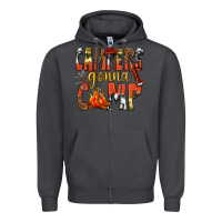 Smoke campers gonna camp western Zipper Hoodie - texasbilliewilder