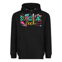 Black surgical tech Heavyweight Hoodie - Zillion Design Studio