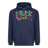 Navy surgical tech Heavyweight Hoodie - Zillion Design Studio
