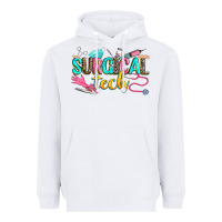 White surgical tech Heavyweight Hoodie - Zillion Design Studio